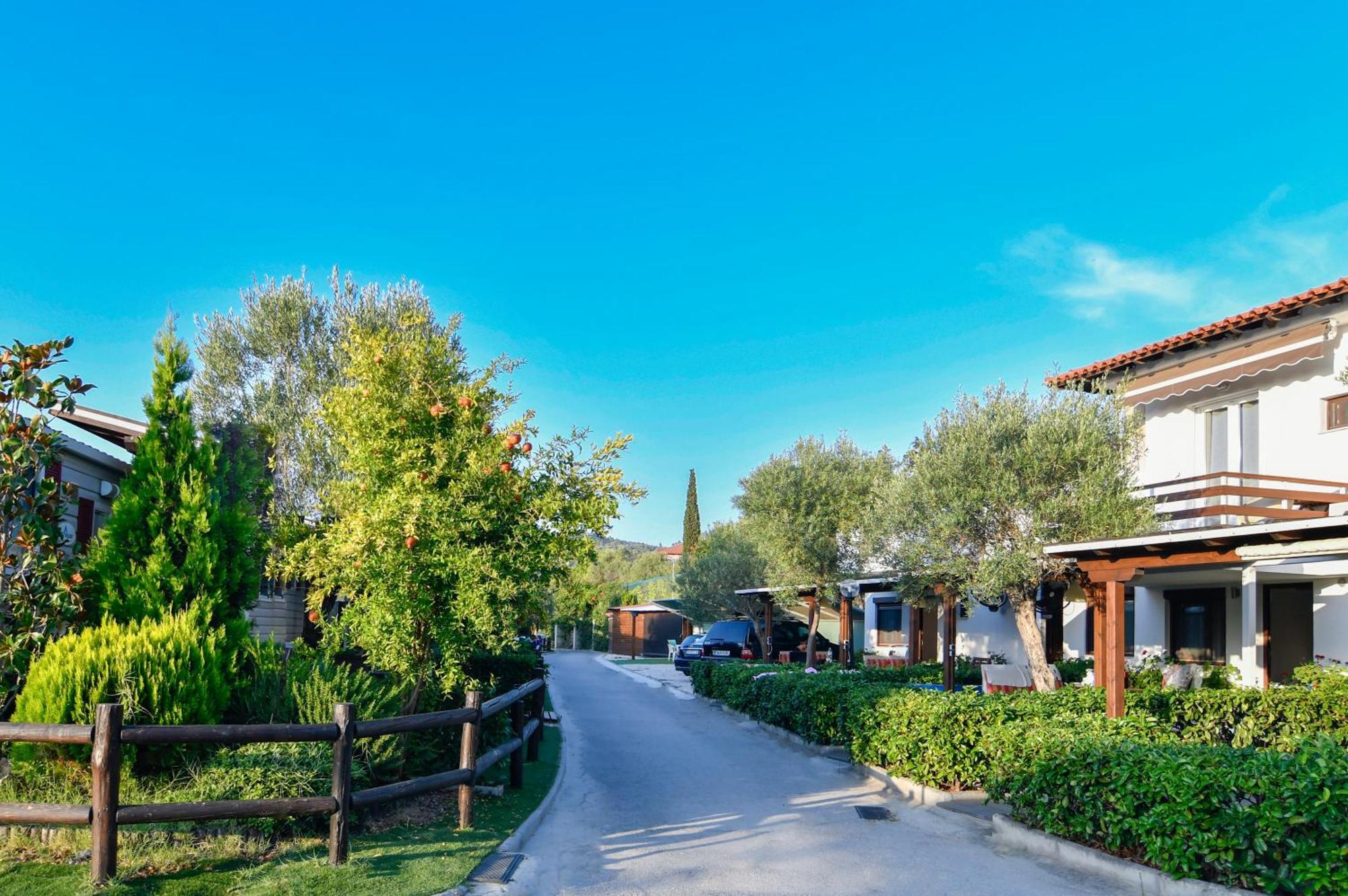 Camping Castello Neos Marmaras Bagian luar foto