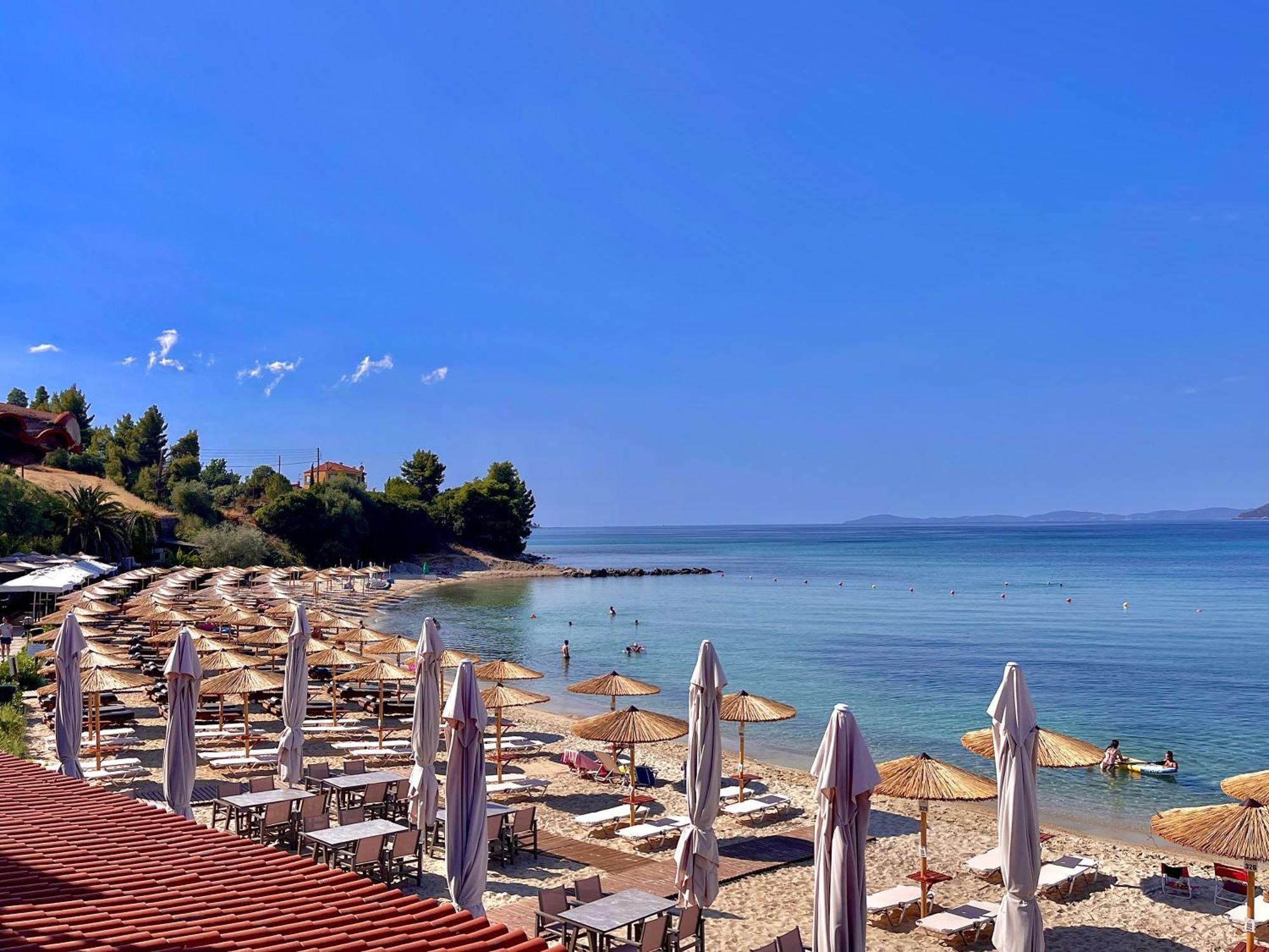 Camping Castello Neos Marmaras Bagian luar foto
