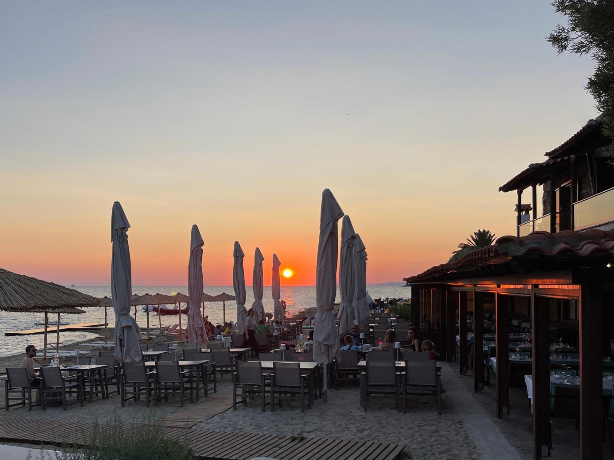 Camping Castello Neos Marmaras Bagian luar foto