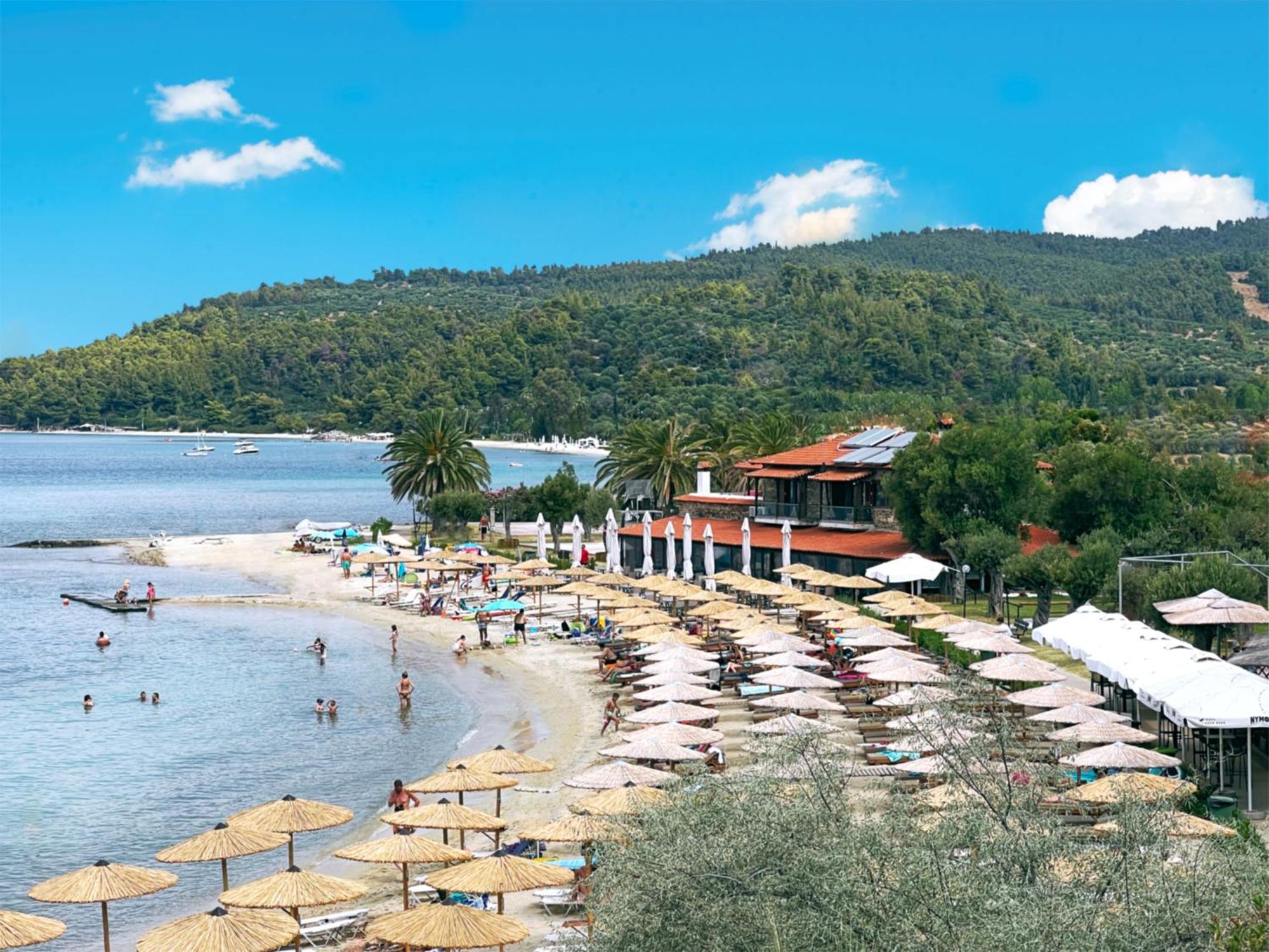 Camping Castello Neos Marmaras Bagian luar foto